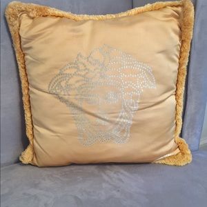 Versace Medusa Studded Pillow